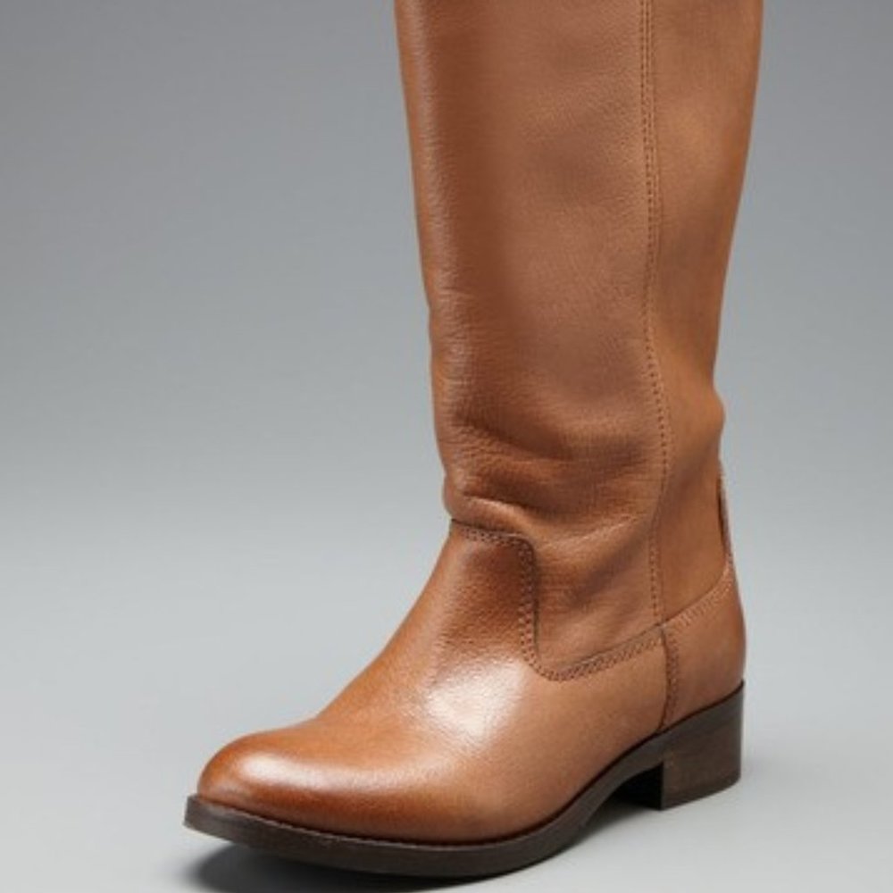 Nyrree Boot by Ted Baker, 1½ inch heel, Tan, Size 7, MSRP $370